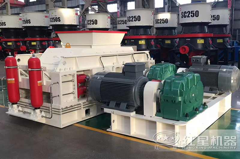 對輥制砂機(jī)雙電機(jī)驅(qū)動 對輥制砂機(jī)雙電機(jī)驅(qū)動