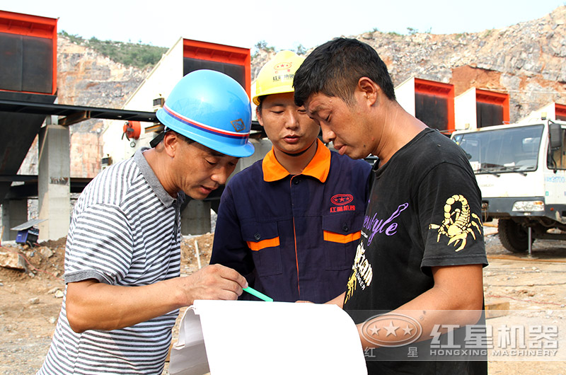 現場指導設備的安裝、調試