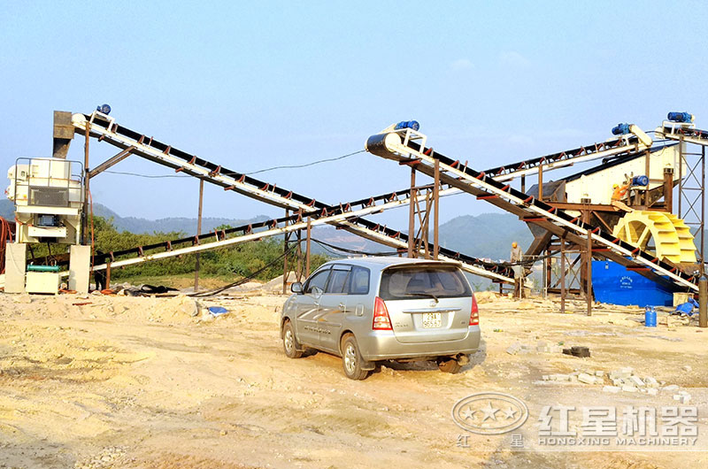 山東煙臺日產(chǎn)2000噸的機(jī)制砂生產(chǎn)線